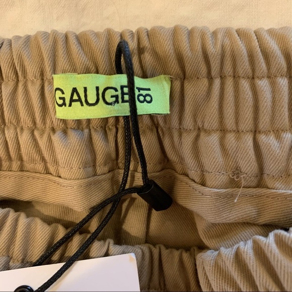 GAUGE81 Durban Wide Leg Pants Trousers Cotton Blend in Camel Color NWT - Picture 13 of 15